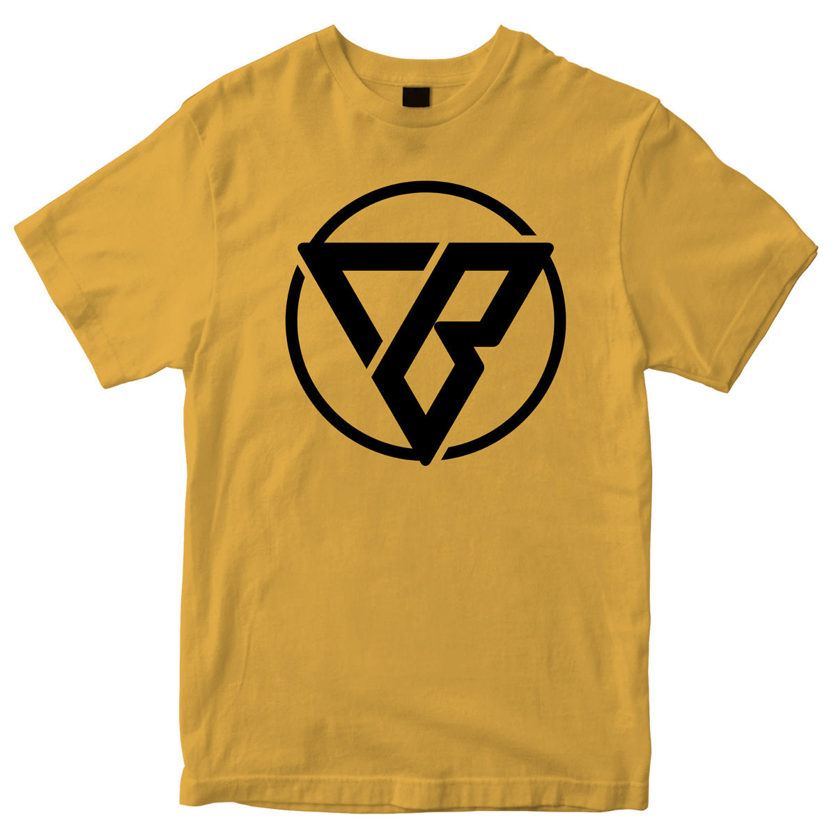 Triangle Logo Yellow T-Shirt